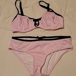 Kate Spade size medium 2 piece swim
